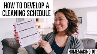 How to Develop a Cleaning Schedule  Basic Homemaking Skills