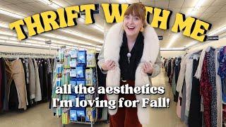 Thrift With Me Vintage + My Favorite Goodwill = Perfect Aesthetics for Fall