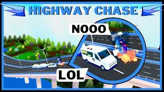 HIGHWAY CHASE & Over Priced Tickets - Trolling in ROBLOX Build A Boat