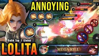 Super Tank Lolita 100% Annoying Guardians Reflection - Build Top 1 Global Lolita  MLBB