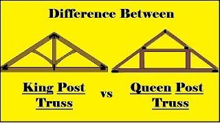 King Post Truss vs Queen Post Truss