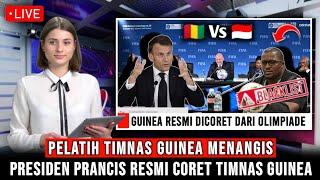 SADIS  DIRESMIKAN LANGSUNG HARI INI JUGA TIMNAS GUINEA RESMI DI CORET DARI OLIMPIADE PARIS 2024