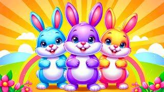 Happy Rabbit  Kids Song  Cute Bunny