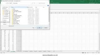 Export multiple sheets from one Excel to one or multiple Excel files