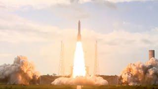 Blastoff Europes Ariane 6 rocket launches for 1st time