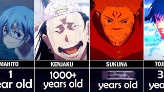 Who is the OLDEST? Ages of Jujutsu Kaisen characters