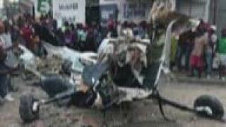 Five dead as small plane crashes in Haiti capital