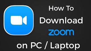 How To Download Zoom App on PC  Laptop