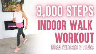 Walk at Home  3000 Steps  20 Minute Low Impact Workout  For Health and Weight Loss  Walk Workout