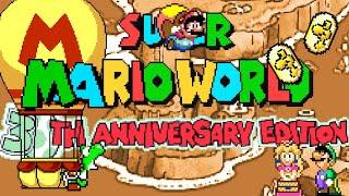 Super Mario World 30th Anniversary Edition v2 2021  Complete Playthrough  SMW ROM Hack
