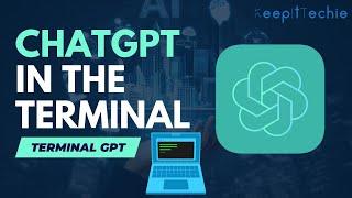 Terminal GPT tgpt  Unleash the Power of ChatGPT in the Linux Terminal