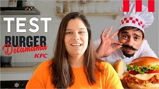 Je teste le Burger Delamama de Mister V chez KFC 