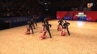 2023 WDSF World Formation Latin Final Hong Kong  Blau Weiss Buchholz Germany