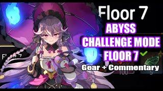 Epic Seven Abyss Challenge Mode - Floor 7 Gear + Commentary