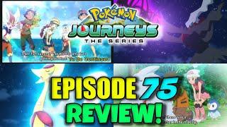 THE BATTLE WITH MATORI MATRIX CRESSELIA & DARKRAI HISTORY Pokémon Journeys Episode 75 Review