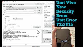 Umt Error Vivo Y12Y15 Umt Unlock Tool download agent failed  unlock not working