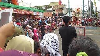 WOWW atraksi memukau barongsai di Yogya mall Brebes