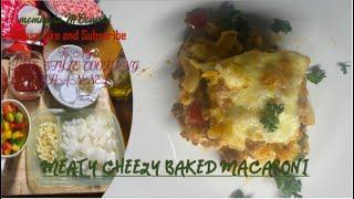 HOW TO COOK MEATY CHEEZY BAKED MACARONI @mommyla M.Oonishi LIFESTYLE COOKING CHANNEL