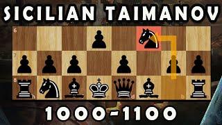 Play the Sicilian Taimanov like a Grandmaster  1000-1100