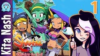 Shantae Friends to the End DLC Gameplay INSIDE SHANTAES BRAIN PART 1 100% Lets PlayWalkthrough