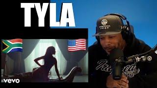 AMERICAN  REACTS TO   Tyla - ART Official Music Video