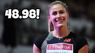 Natalia Kaczmarek Creates History in 400m  European Athletics Championships 2024