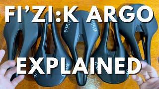 Fizik Argo Saddles Explained.