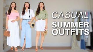 22 CASUAL EVERYDAY SUMMER OUTFITS 2024