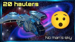 20 haulers in no mans sky