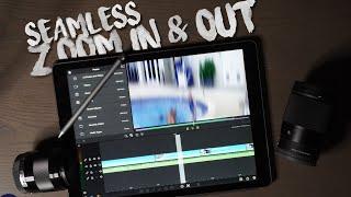 LumaFusion Seamless Zoom in & out Transition HOW TO
