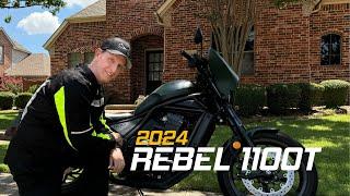 2024 Honda Rebel 1100T Review  Cruisemans Reviews