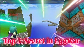 Top 3 Secret Places in Egg War  -  Blockman GoBlocky Mods 