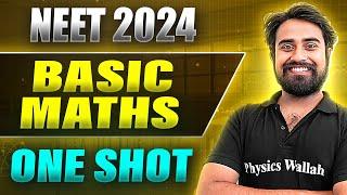 BASIC MATHS in 1 Shot FULL CHAPTER COVERAGE Concepts+PYQs   Prachand NEET 2024