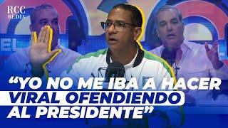 Pedro Jiménez “Vender que yo quede en ridículo porque no ofendí al presidente pues soy ridículo”