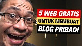 5 Web Gratisan Untuk Membuat Blog Pribadi Dan Bisa Monetize