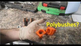 Polybushing the Vw T4 Sleeper van Anti roll barSway bar