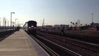 Amtrak at Commerce CA