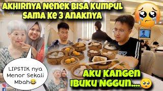 AKHIRNYA KE 3 BOS DATANG MAKAN SIANG BARENG IBUNYA‼️NENEK LANGSUNG BAHAGIA BANGET