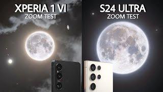 Sony Xperia 1 VI Vs Samsung Galaxy S24 Ultra Zoom Test