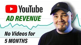 YouTube Ad Revenue After 5 Months Of No Videos