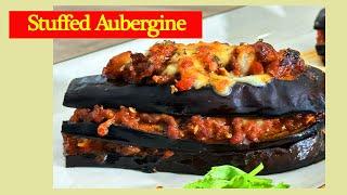 Stuffed Aubergine  #auberginerecipe