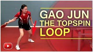 Table Tennis Tips and Techniques - The Topspin Loop - Cherry Zhou