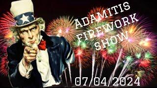 Adamitis Firework show 742024