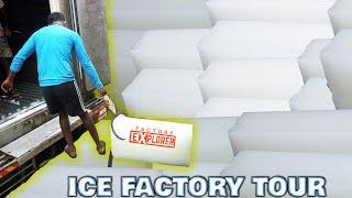 GIANT ICE FACTORY Tour With English Subtitles  Factory Explorer