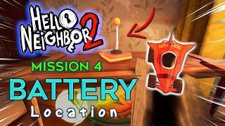 Hello Neighbor 2 Toy Car Battery Location Security Camera Tip Mission 4