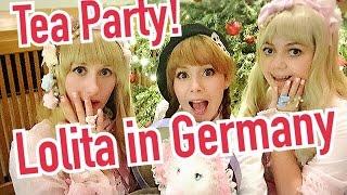 LOLITA TEA PARTY GERMAN STYLE Japanese Kawaii Fashion celebrated by girls in Europe