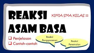 REAKSI ASAM BASA  REAKSI PENGGARAMAN DAN PENETRALAN 