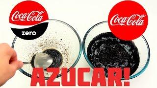 Cuánto azúcar tiene Coca Cola y Coca-Cola Zero