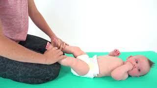 Baby Development  Hamstrings Double Leg Stretch