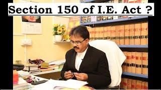 What is Section 150 of Indian Evidence Act ?
